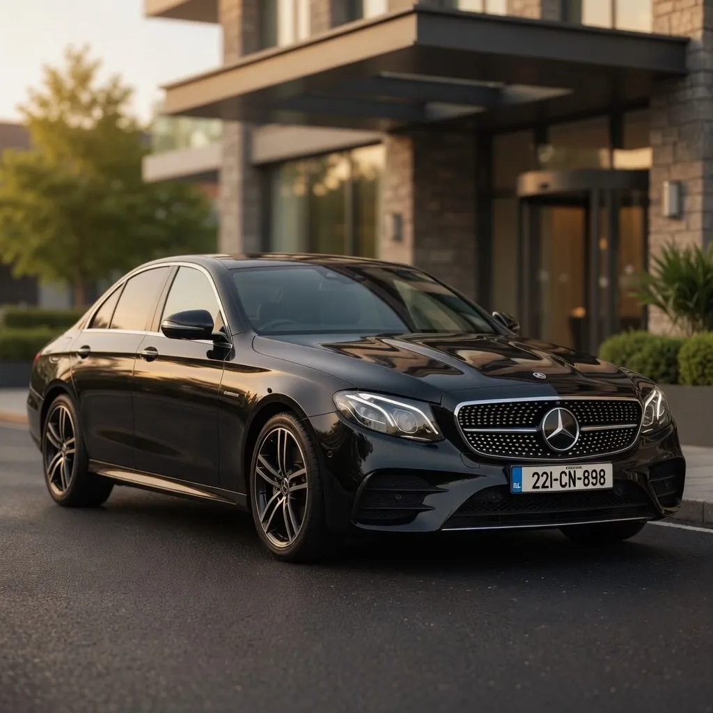 Mercedes E-Class chauffeur vehicle