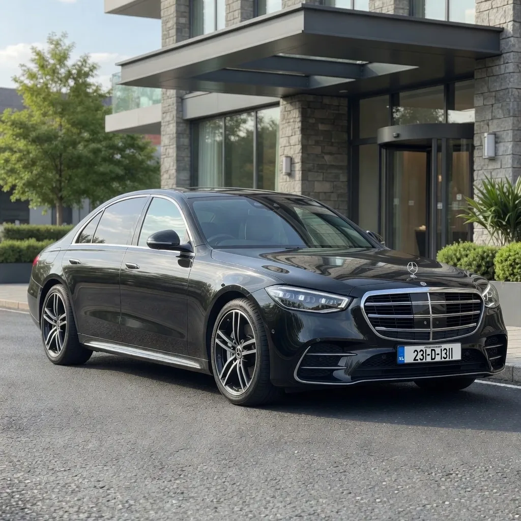 Mercedes S-Class chauffeur vehicle
