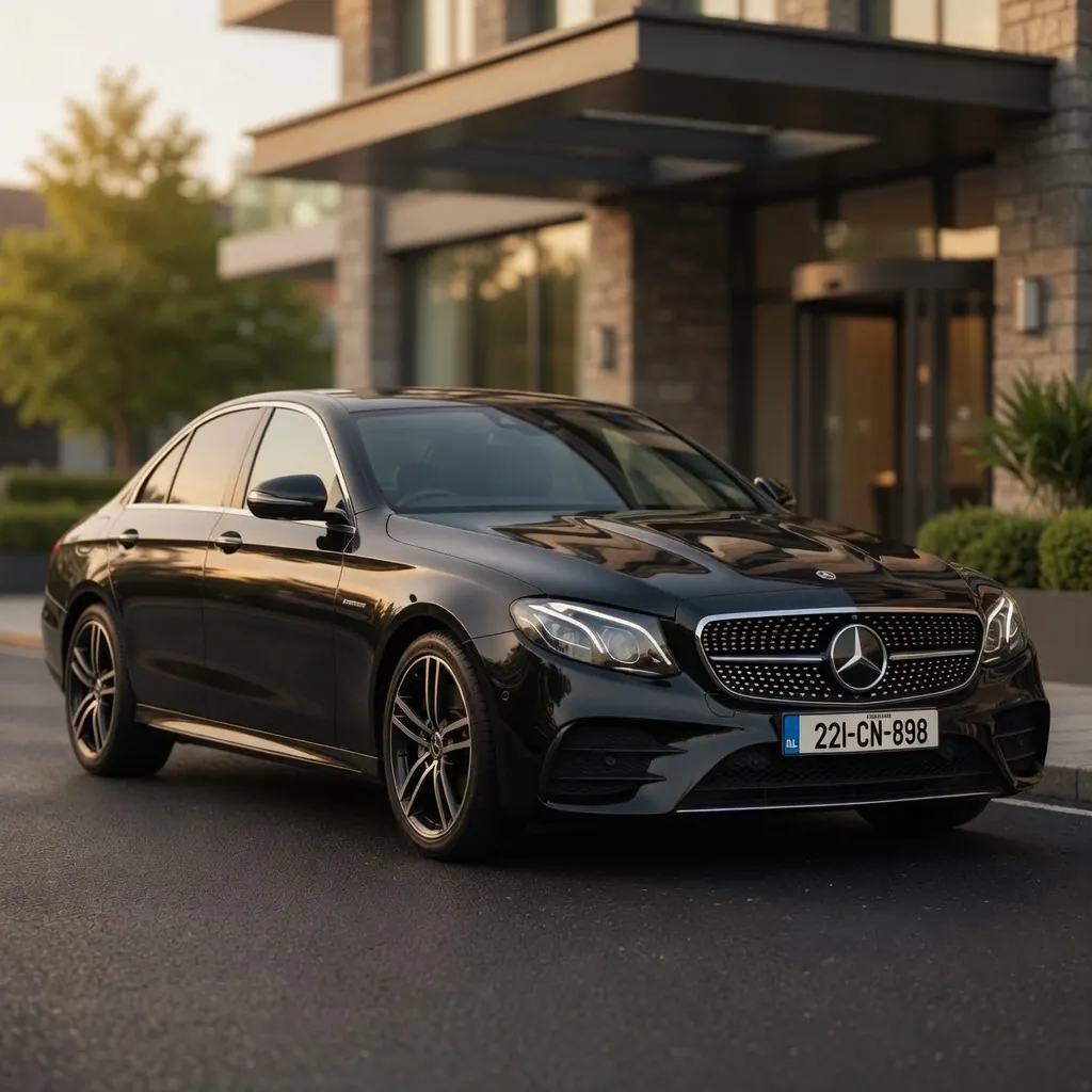 Mercedes E-Class chauffeur vehicle